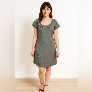 GAP Stretch Shift Wool Gray Dress Size 6